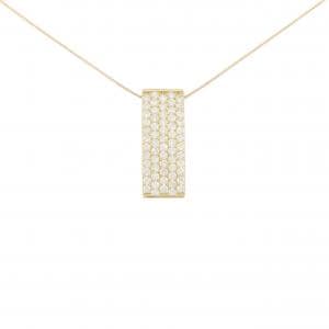 K18YG ダイヤモンド ネックレス 1.56CT