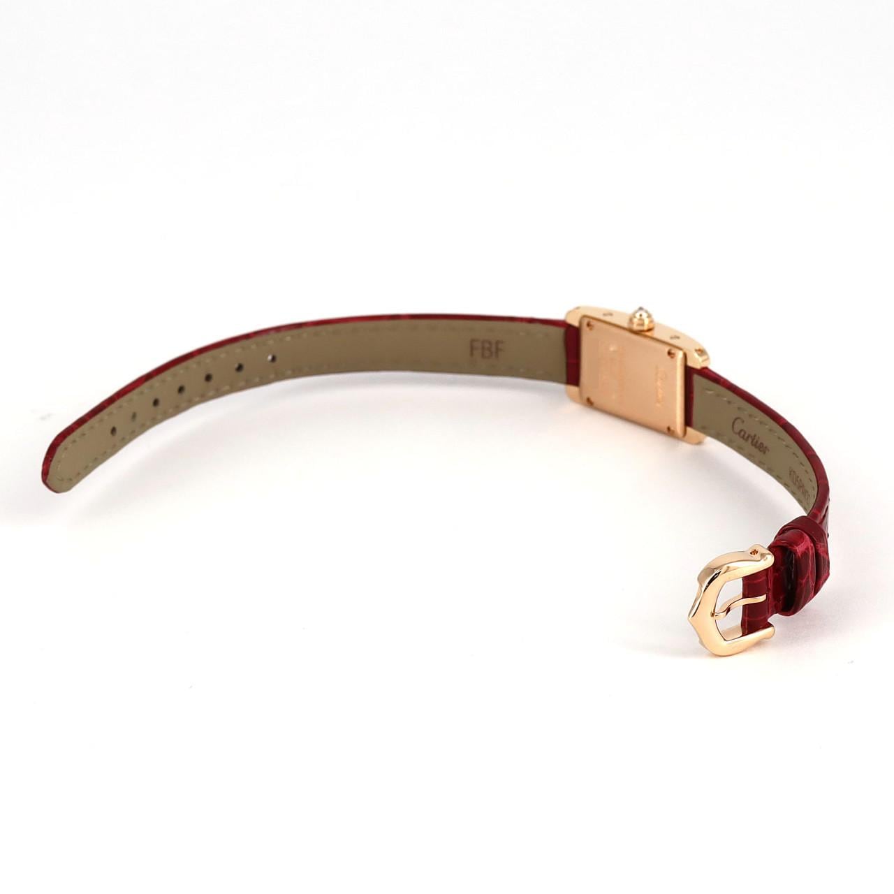 Cartier Mini Tank American PG/D WJTA0026 PG/RG Quartz