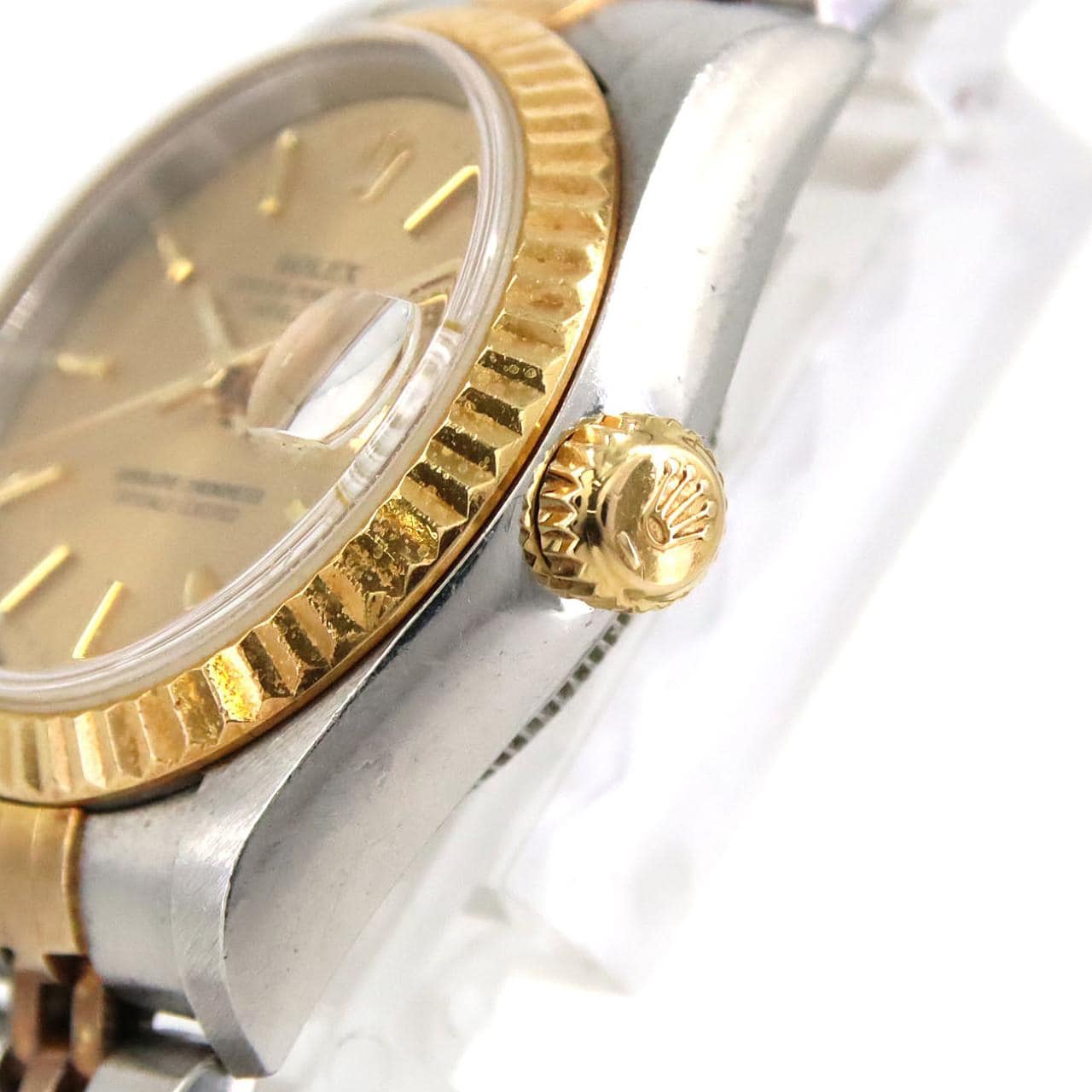 【ノーメンテナンス特価】ロレックス デイトジャスト 79173 SSxYG 自動巻 K番
