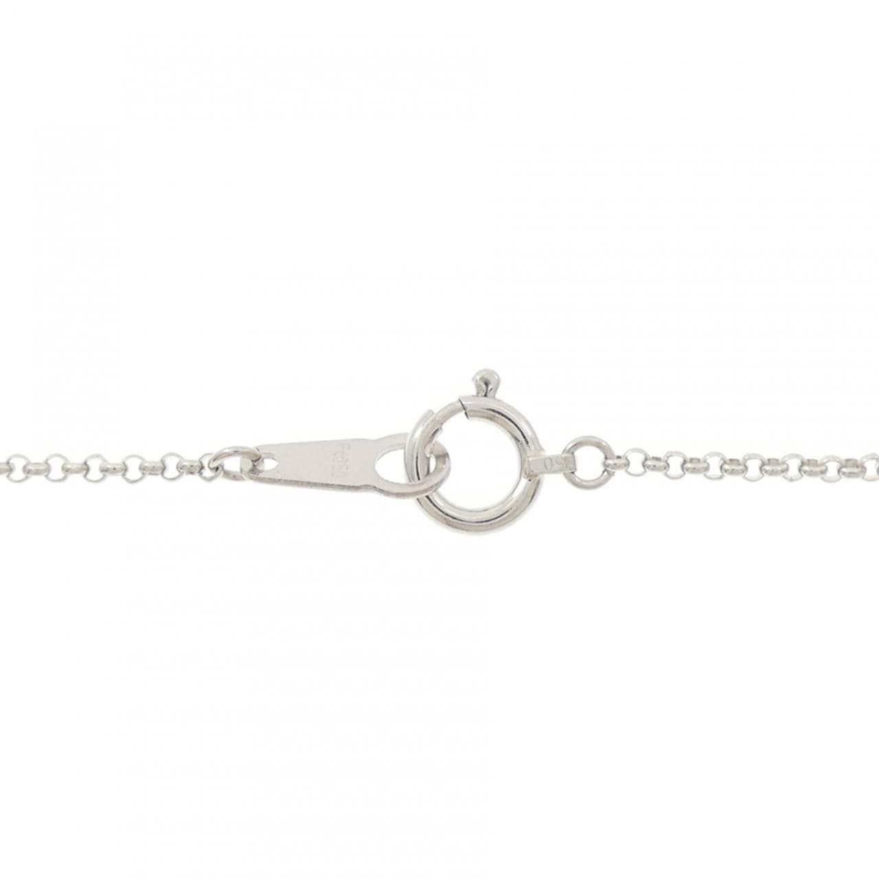 PT900/PT850 ハート ダイヤモンド ネックレス 0.30CT