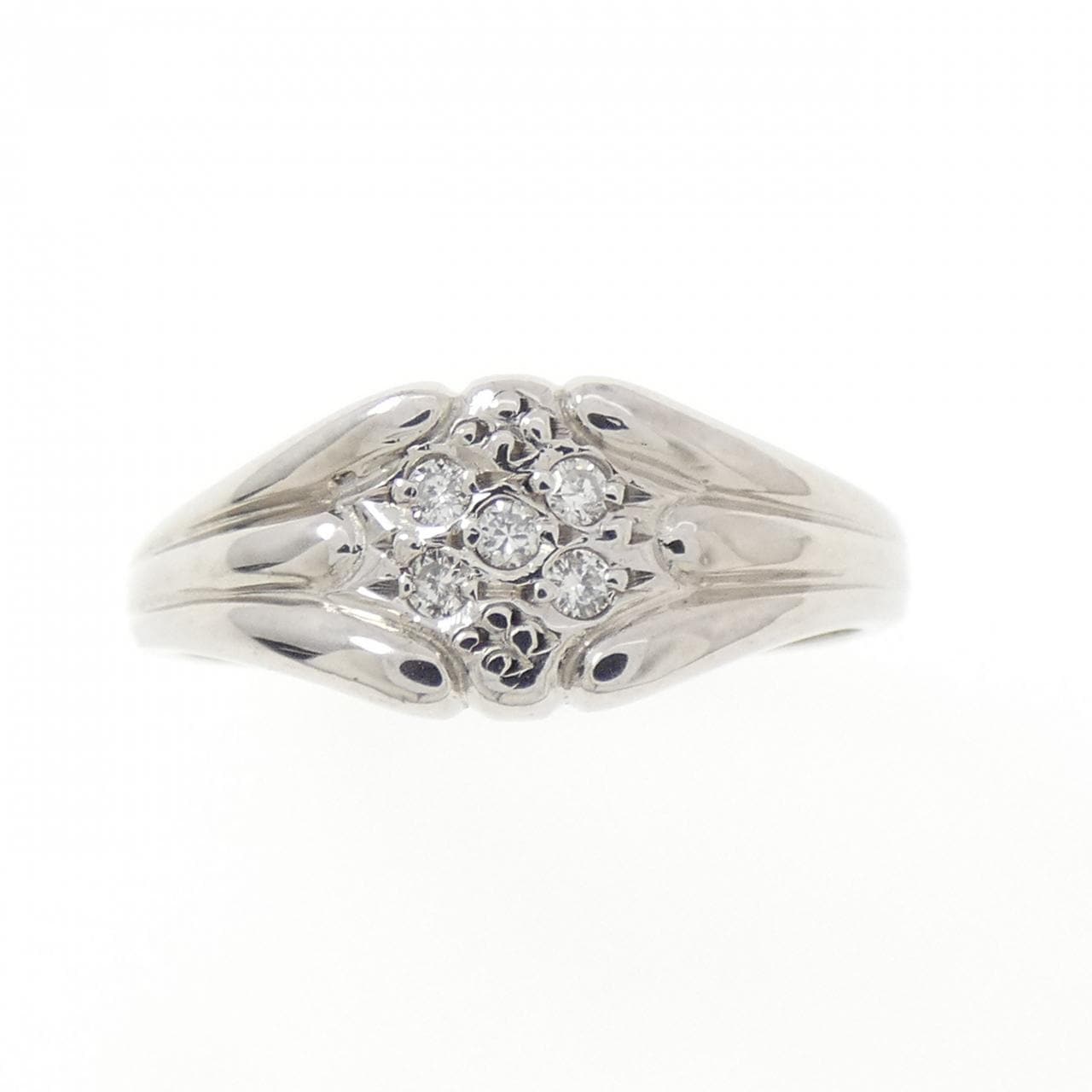 PT900 ダイヤモンド リング 0.06CT