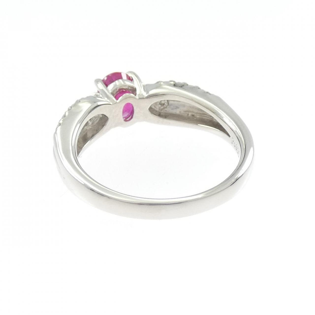 PT900 ルビー リング 1.01CT