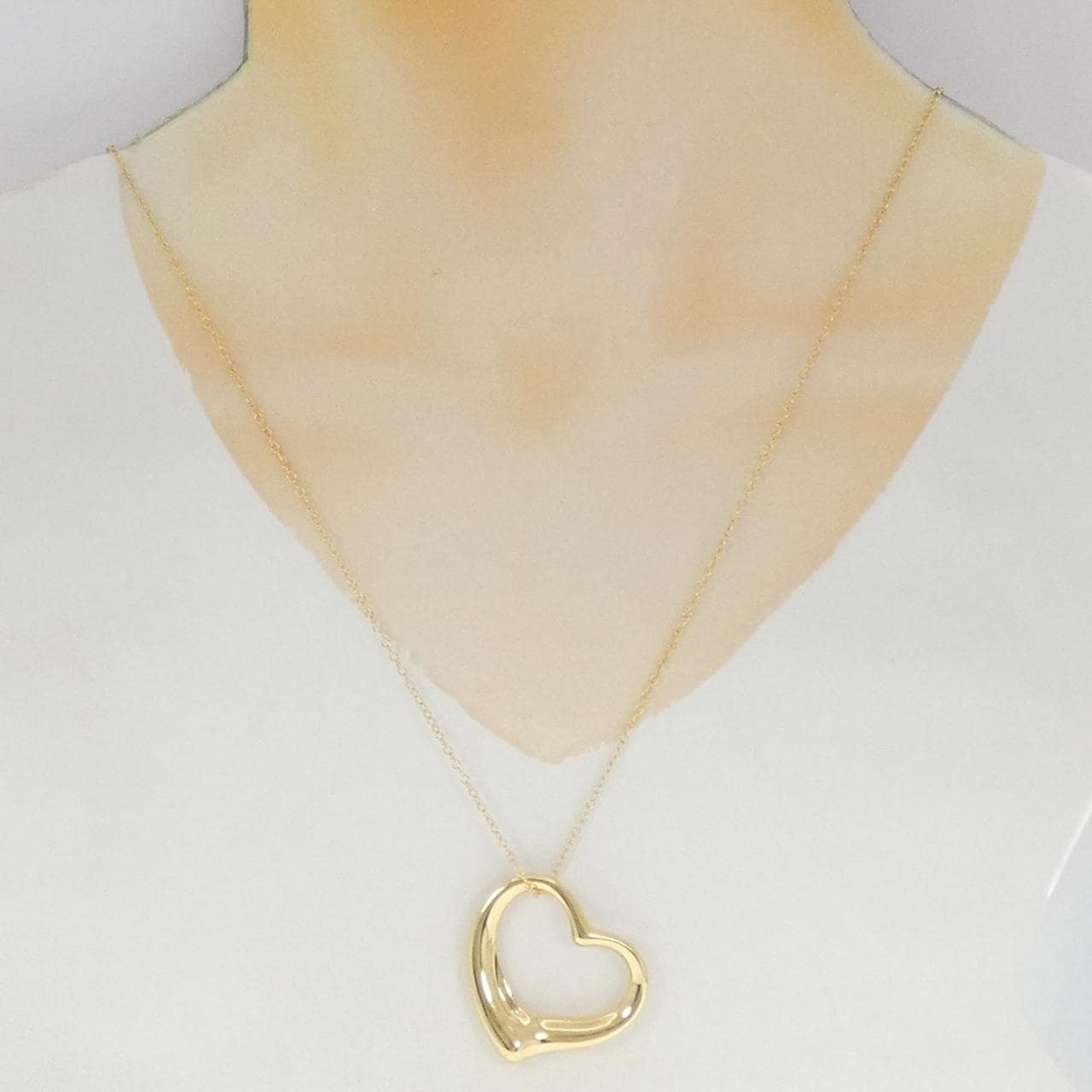 ティファニー オープンハート ネックレス