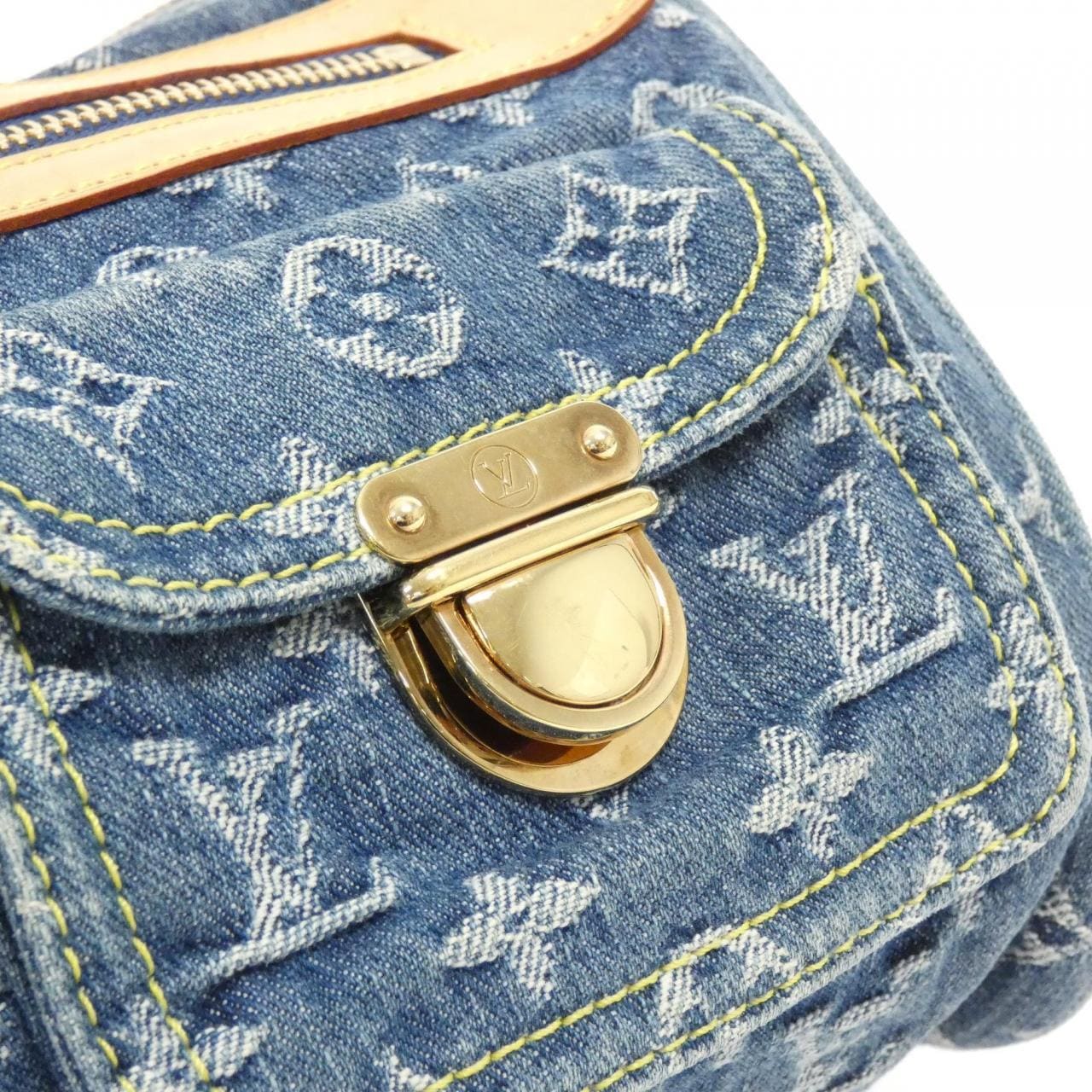 LOUIS VUITTON Monogram Denim Neo Speedy M95019 Boston Bag