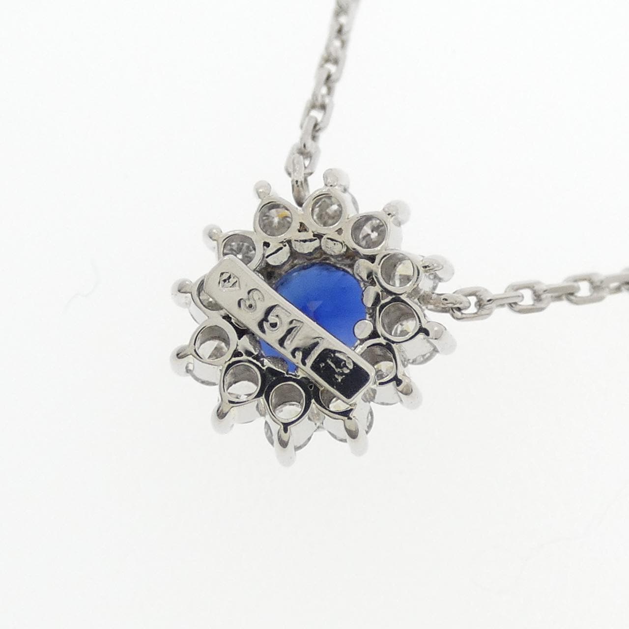 PT サファイヤ ネックレス 0.51CT
