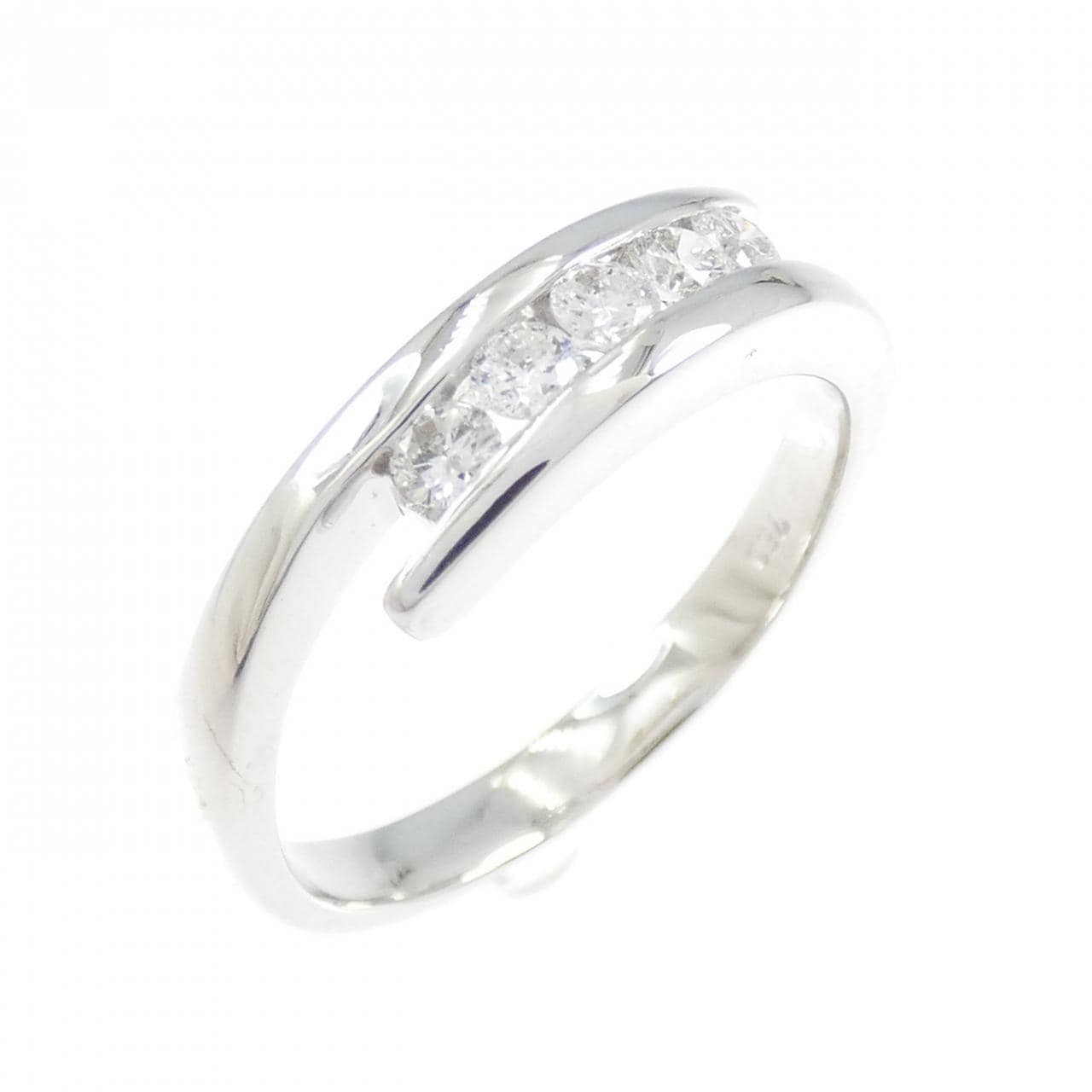 750WG ダイヤモンド リング