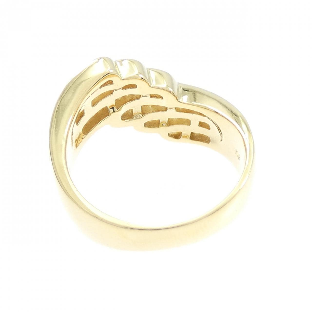 K18YG ダイヤモンド リング 0.75CT