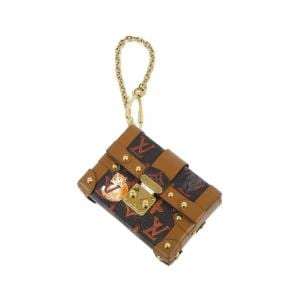 ルイヴィトン モノグラム(キャットグラム) エッセンシャル トランク M63892 キーリング