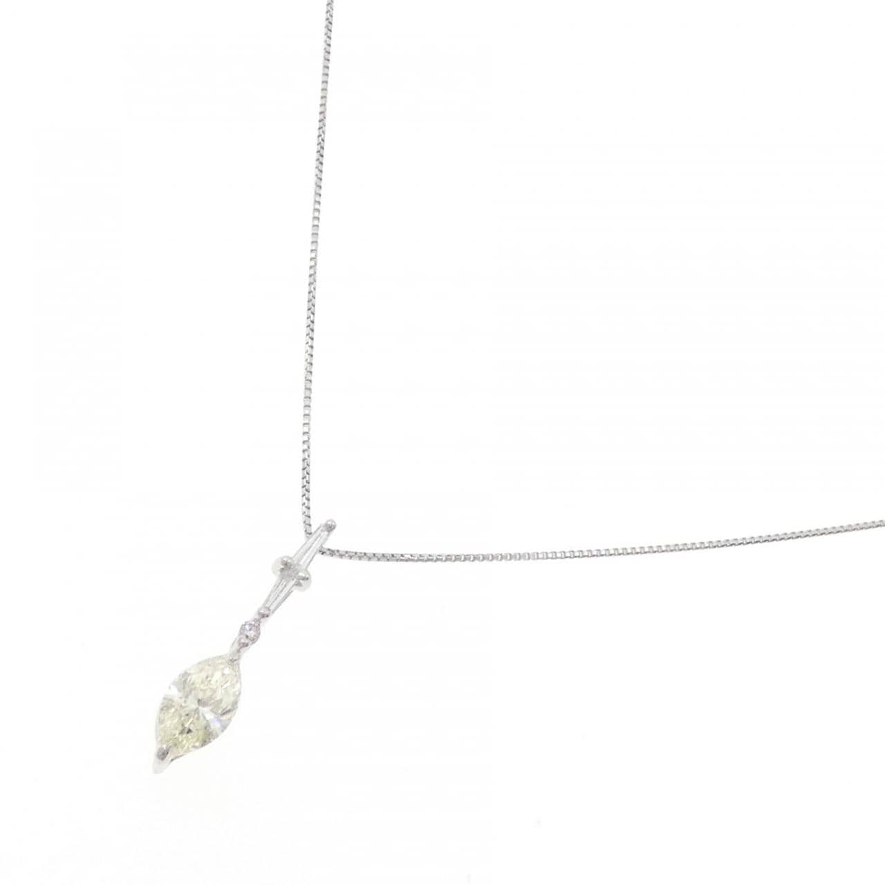 PT900/PT850 ダイヤモンド ネックレス 0.571CT