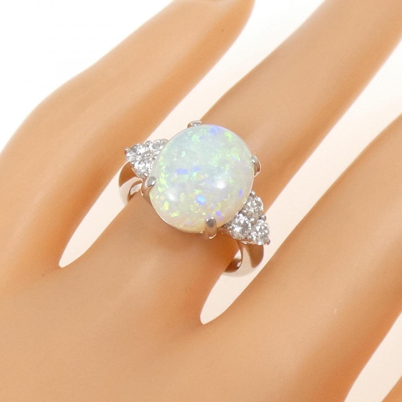 PT900 オパール リング 4.43CT