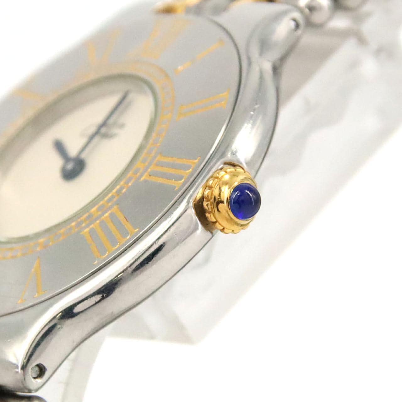 【ノーメンテナンス還元価格】カルティエ マスト21LM コンビ W10050F4 SSxGP クォーツ