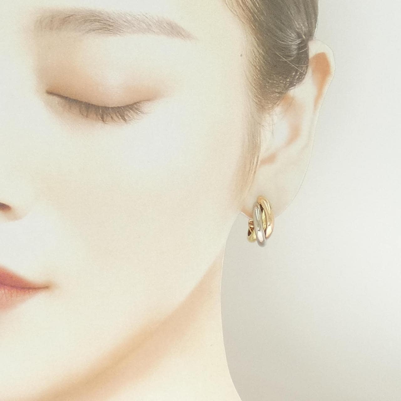 カルティエ トリニティ ピアス