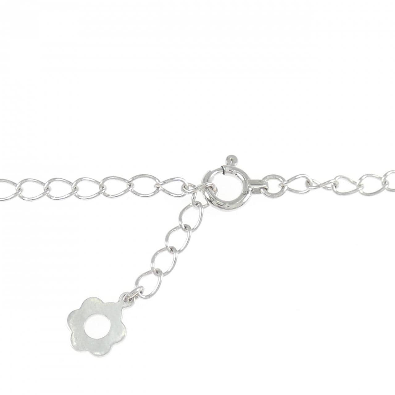 K18WG ダイヤモンド ブレスレット