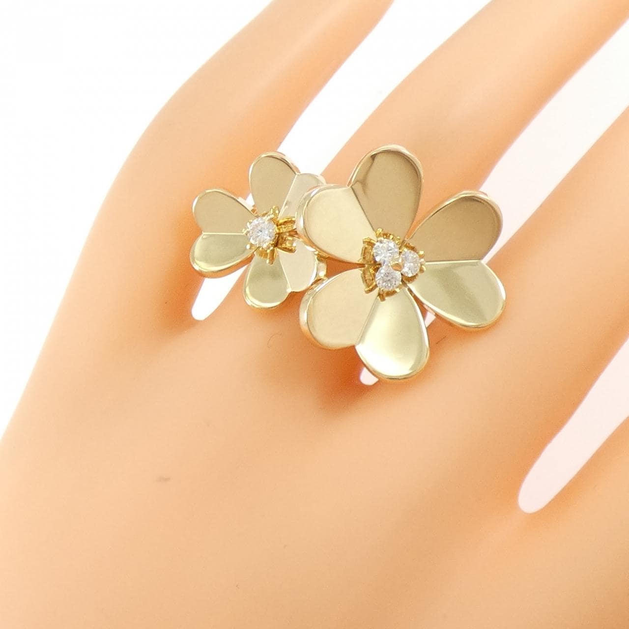 ヴァンクリーフ&アーペル フリヴォル アントレ レ ドア リング