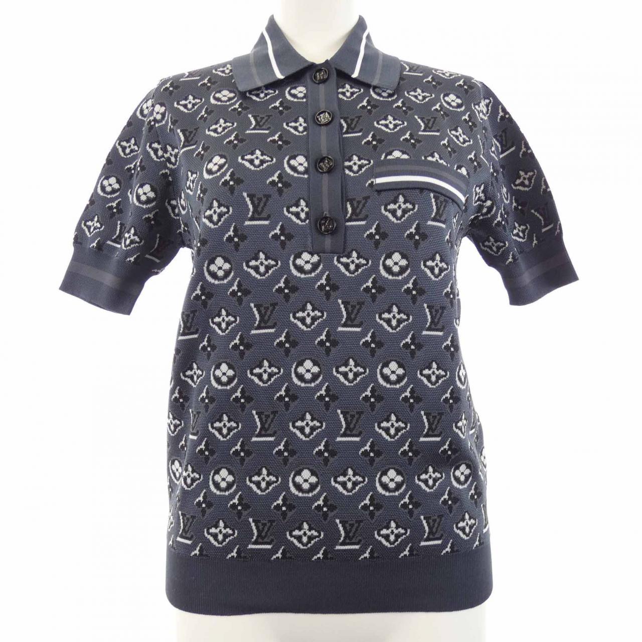 ルイヴィトン LOUIS VUITTON モノグラムシャドウジャカード FJKM09TVP ポロシャツ