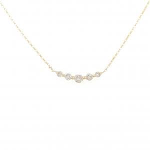 K18YG ダイヤモンド ネックレス 0.30CT