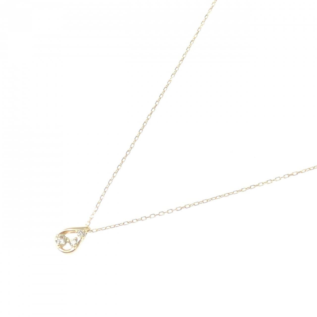 K18YG ダイヤモンド ネックレス