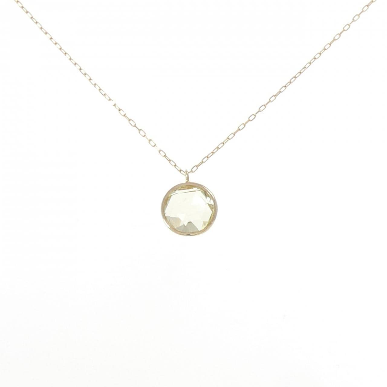 K10YG クオーツ ネックレス