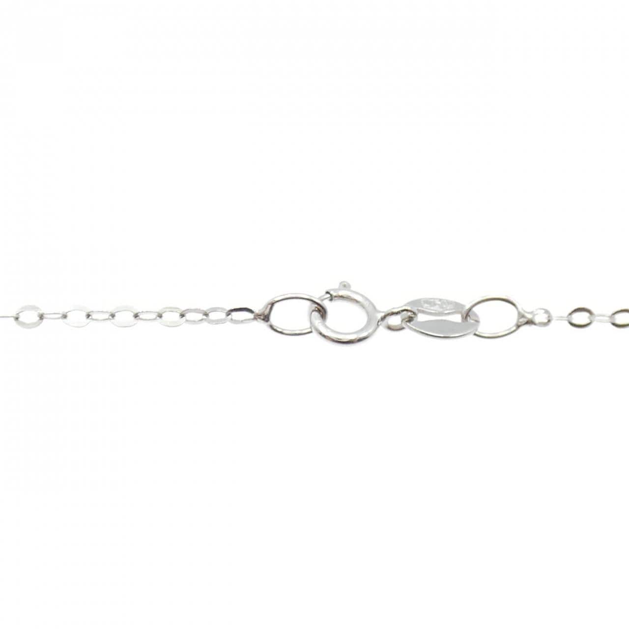 750WG ダイヤモンド ネックレス 0.215CT