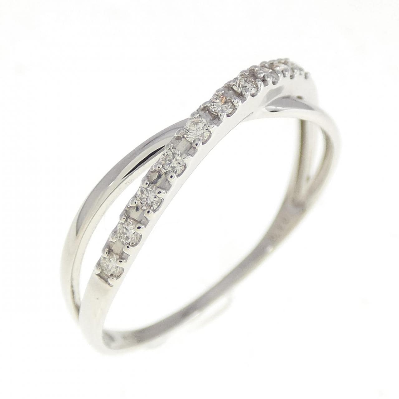 [BRAND NEW] PT Diamond Ring 0.10CT