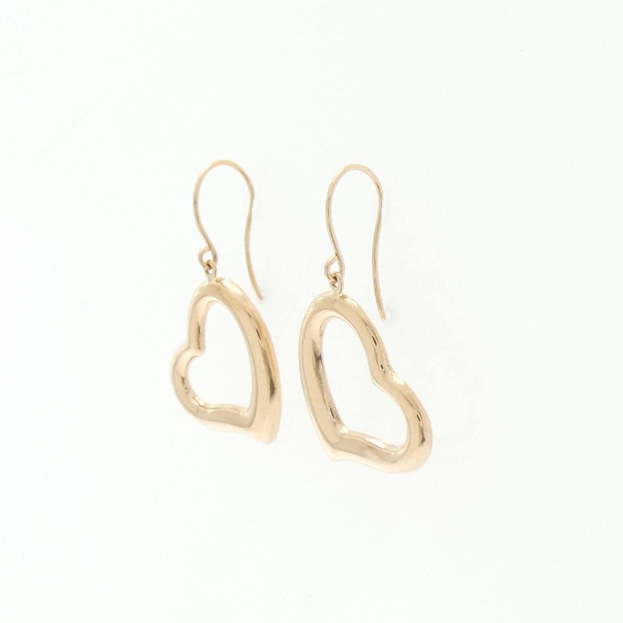 【新品】K18PG ハート ピアス