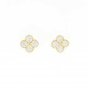 【新品】K18YG ダイヤモンド ピアス 0.50CT 0.50CT E VS1-2 EXT-GOOD