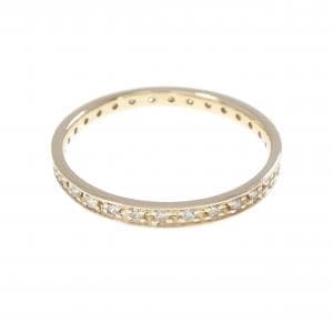 K10YG フルエタニティ ダイヤモンド リング 0.20CT