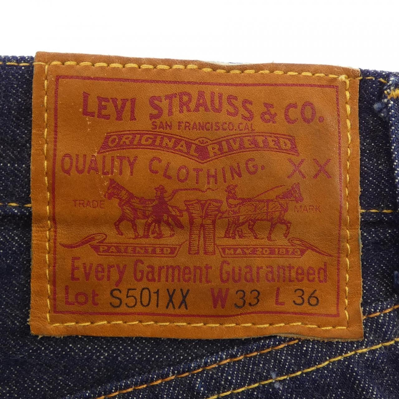 リーバイスヴィンテージクロージン LEVI'S VINTAGE CLOTHING S501XX ジーンズ