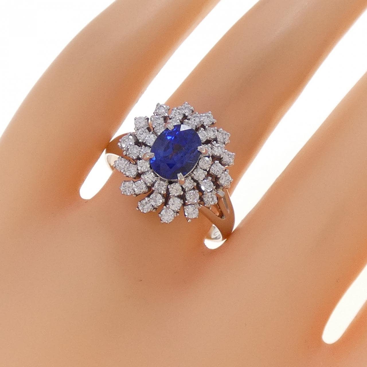 PT900 サファイヤ リング 1.31CT