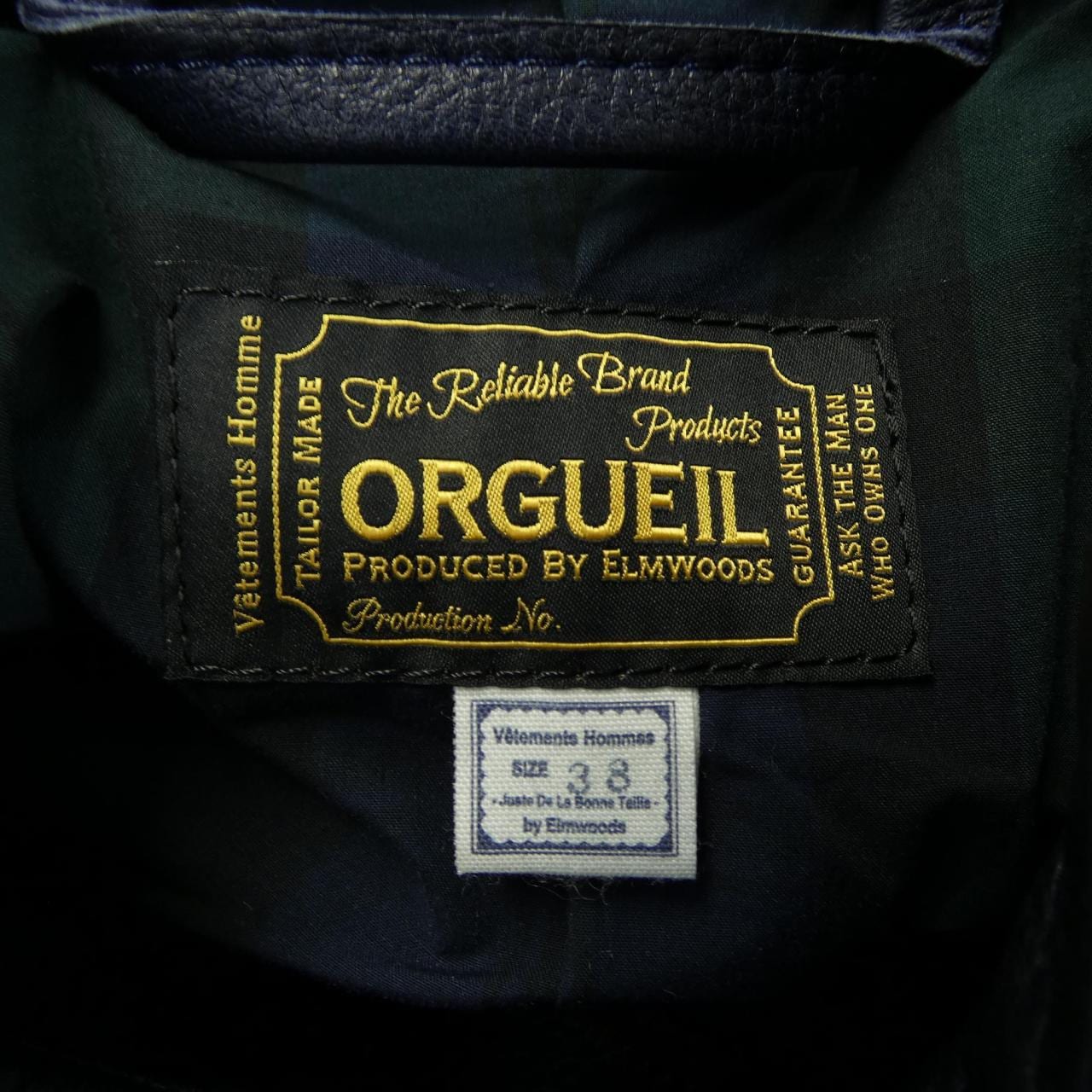 ORGUEIL OR-4035C レザージャケット