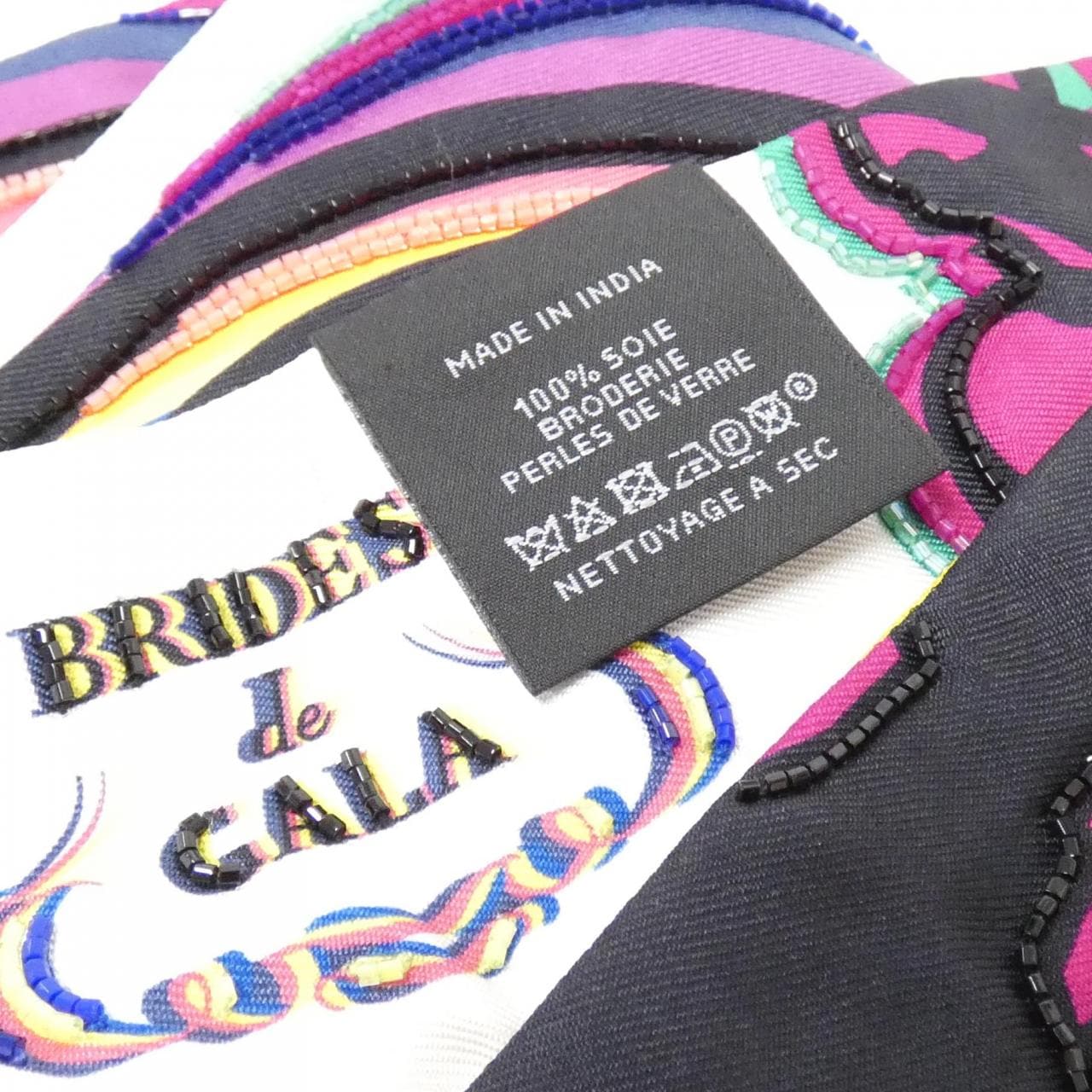 エルメス BRIDES DE GALA SHADOW ツイリー プレシオジテ 853415S スカーフ