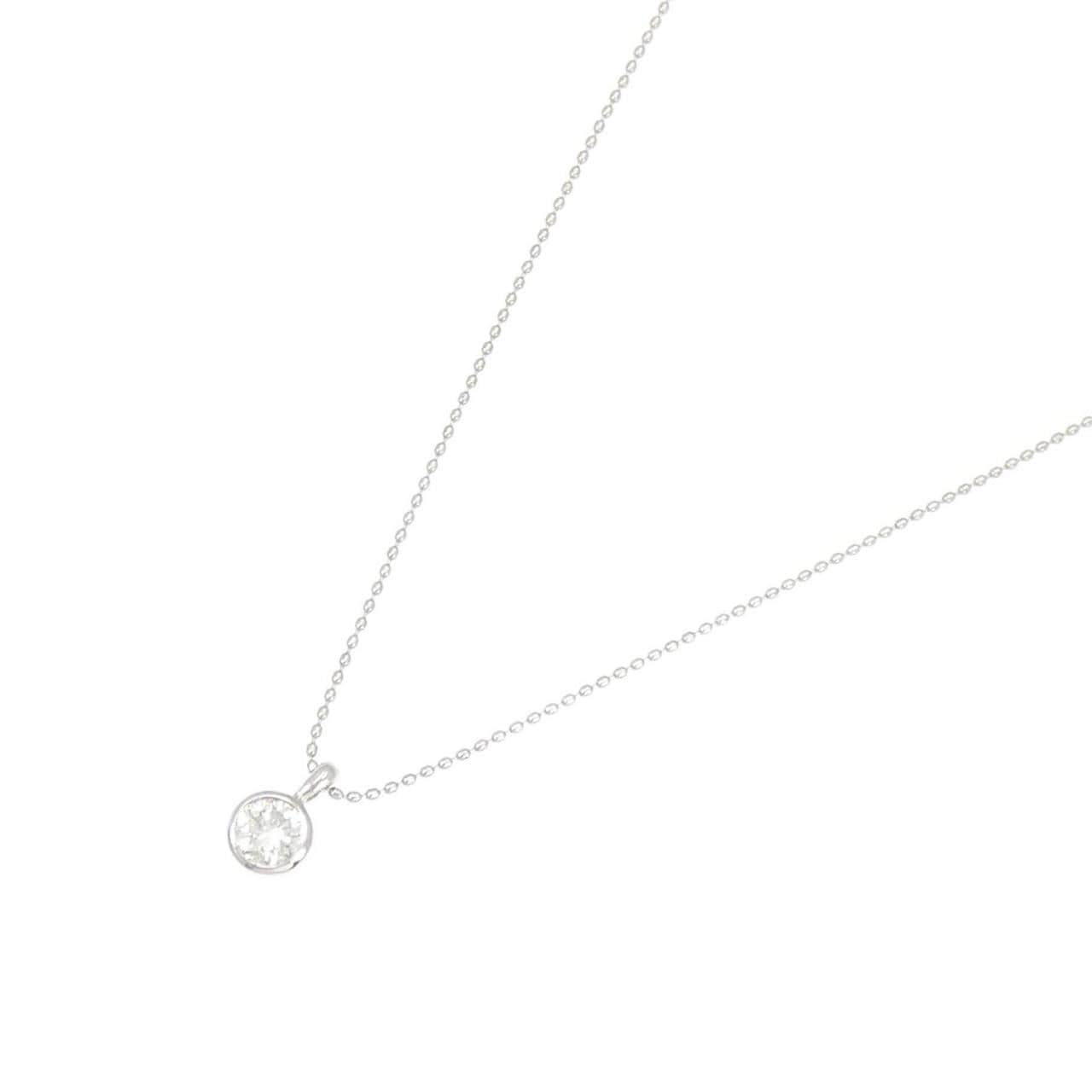 PT Solitaire Diamond Necklace 0.318CT