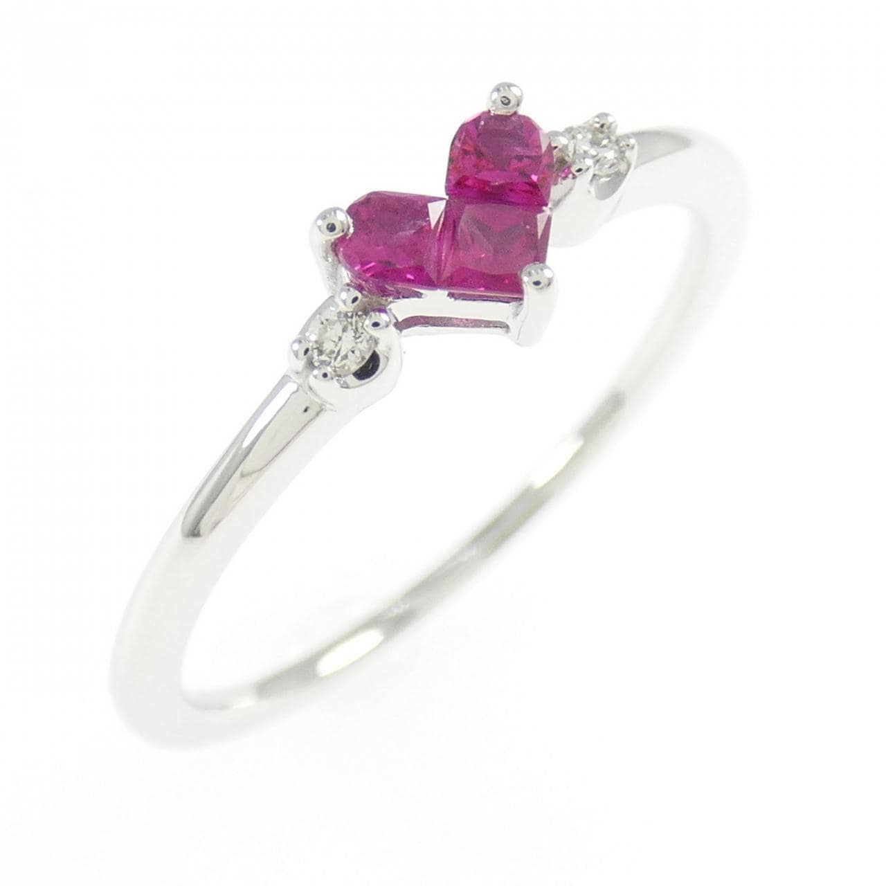 スタージュエリー ミステリアスハート リング 0.13CT