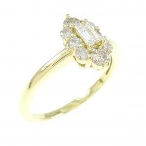 【新品】K18YG ダイヤモンド リング 0.51CT