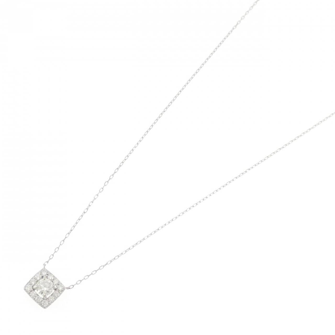 PT950/PT850 ダイヤモンド ネックレス 0.48CT