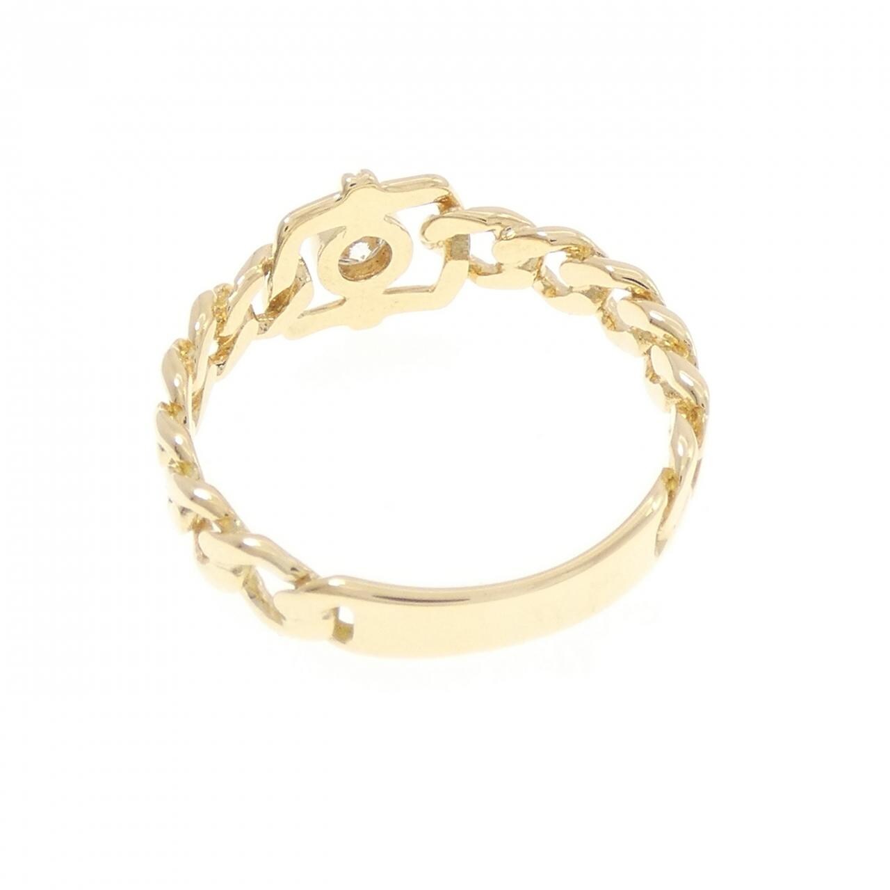 K18YG ダイヤモンド リング 0.10CT