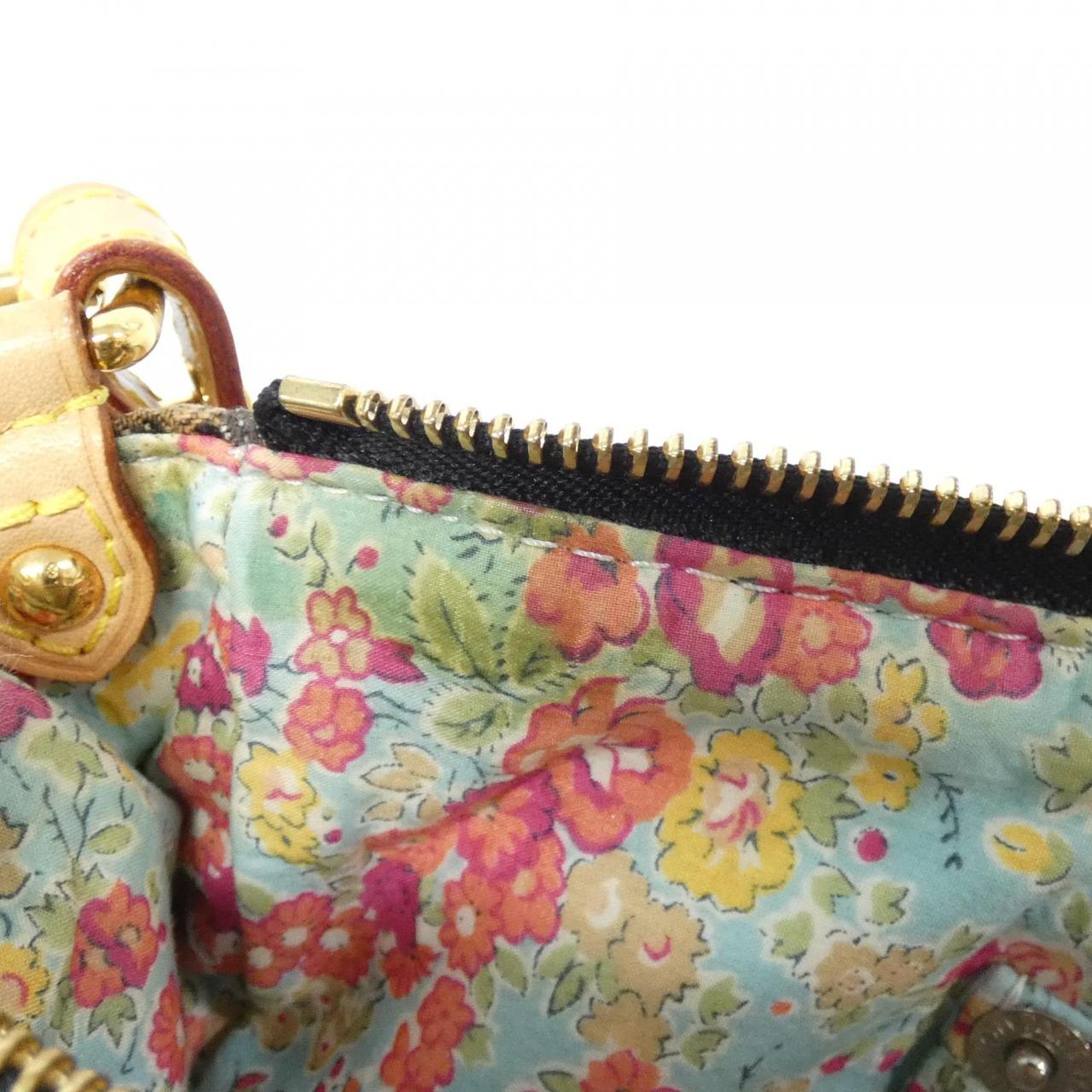 ルイヴィトン モノグラム デニム パッチワーク パウチィ M95383 ショルダーバッグ