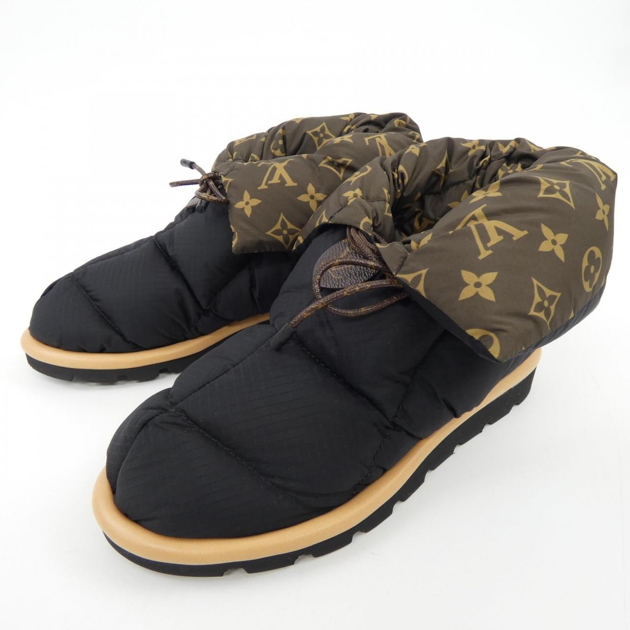ルイヴィトン LOUIS VUITTON モノグラムパターン ピローライン ブーツ