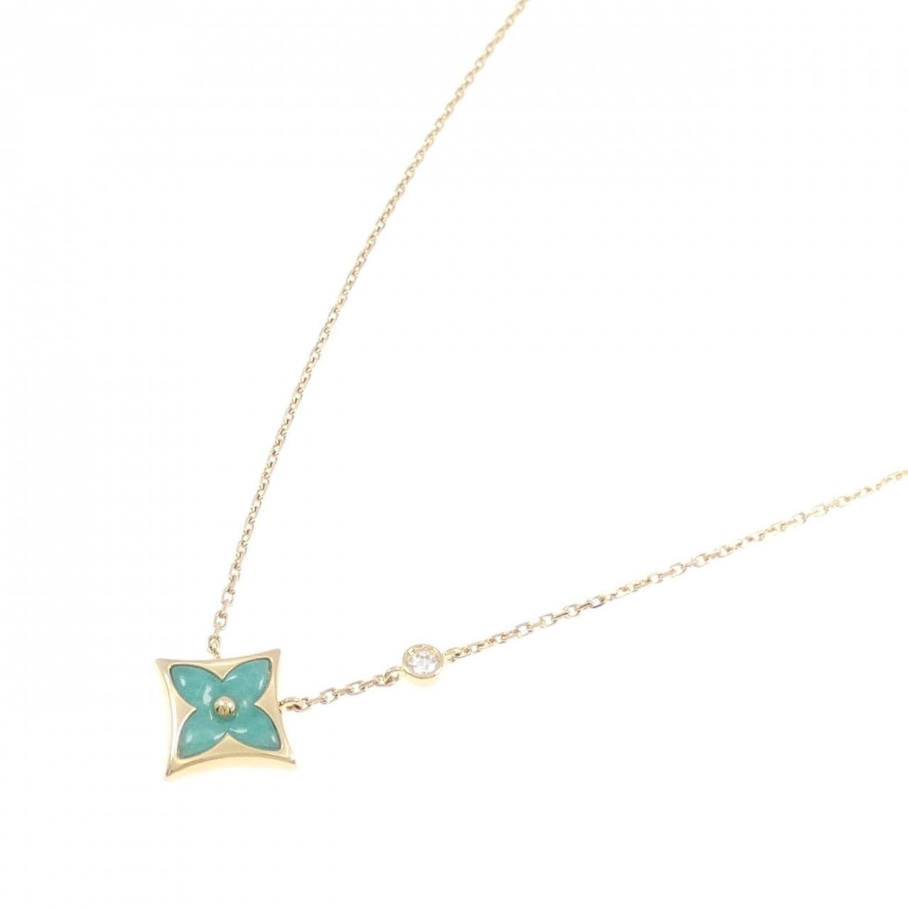 ルイヴィトン カラー ブロッサム BB ネックレス