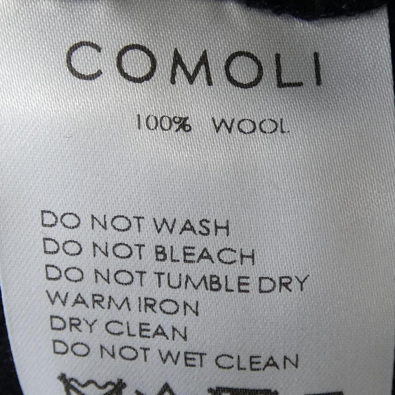 コモリ COMOLI Y03-03008 パンツ