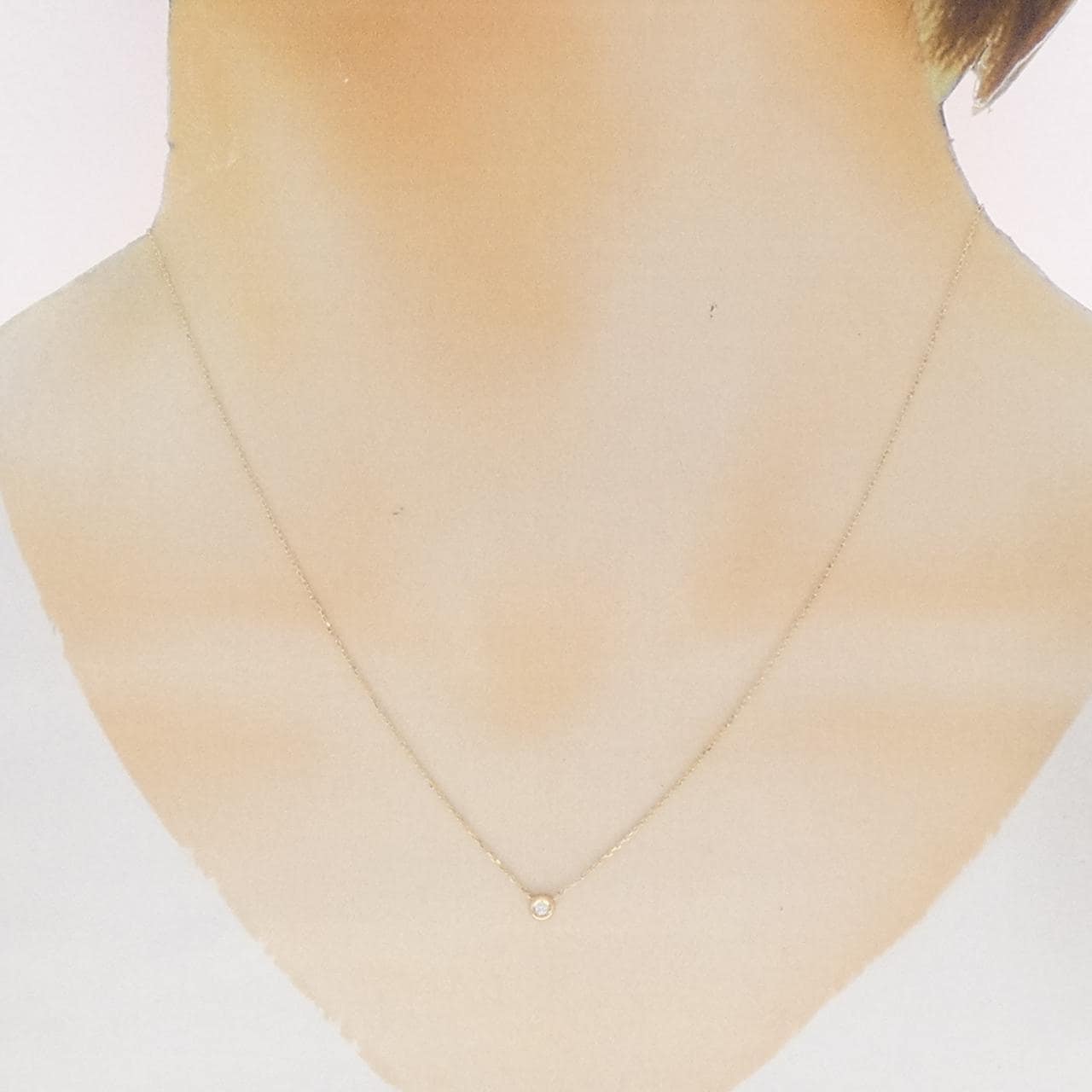 スタージュエリー ダイヤモンド ネックレス 0.02CT
