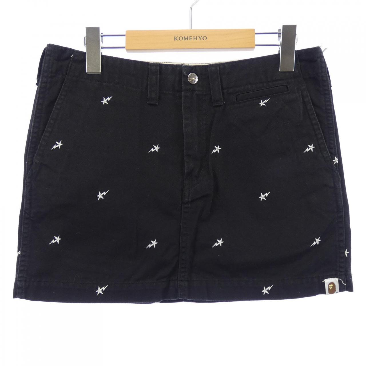 アベイシングエイプ A BATHING APE スカート