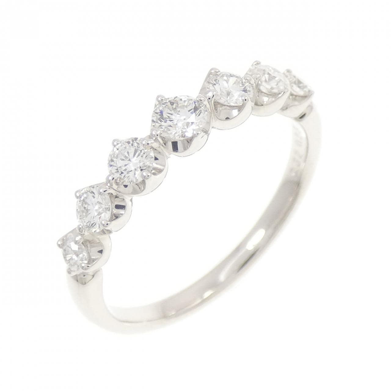 K18WG ダイヤモンド リング 0.55CT