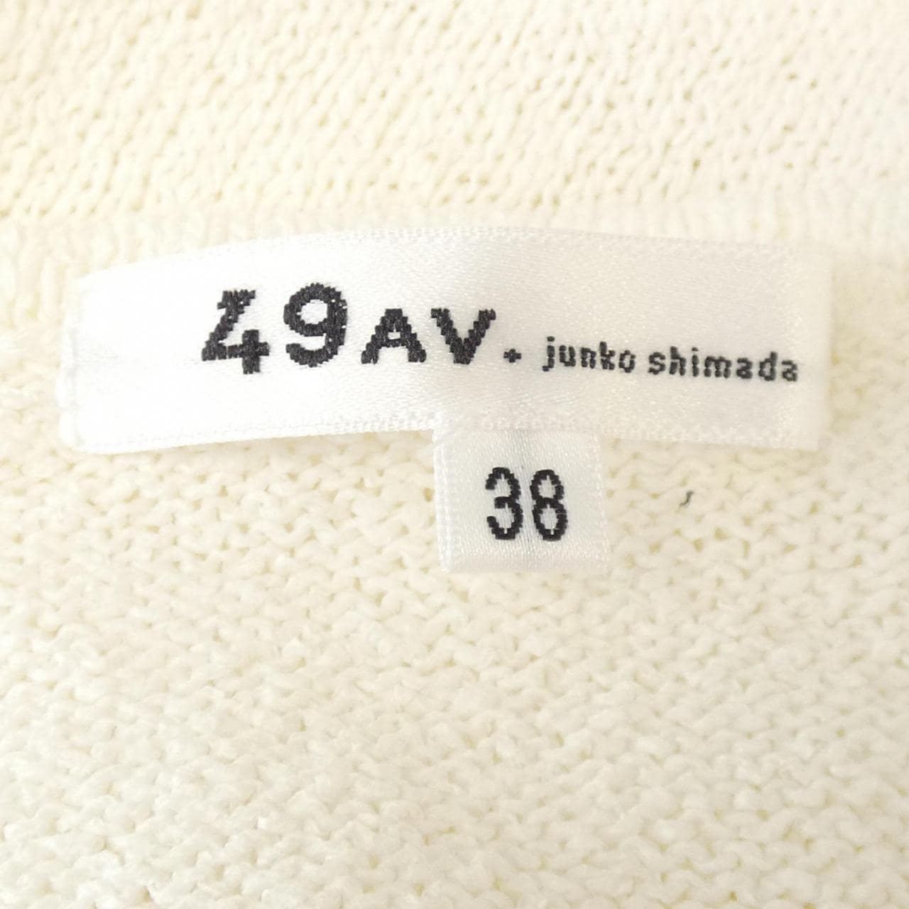 49アベニュージュンコシマダ 49AV.junko shimada ニット