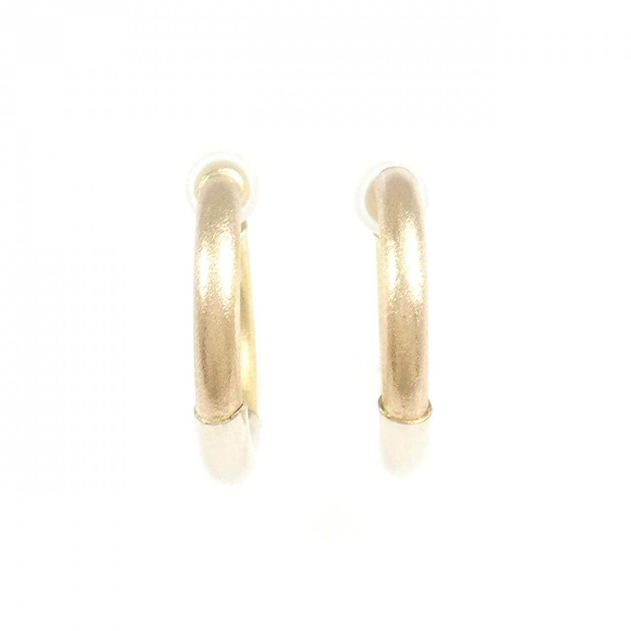 K18スリーカラー イヤリング