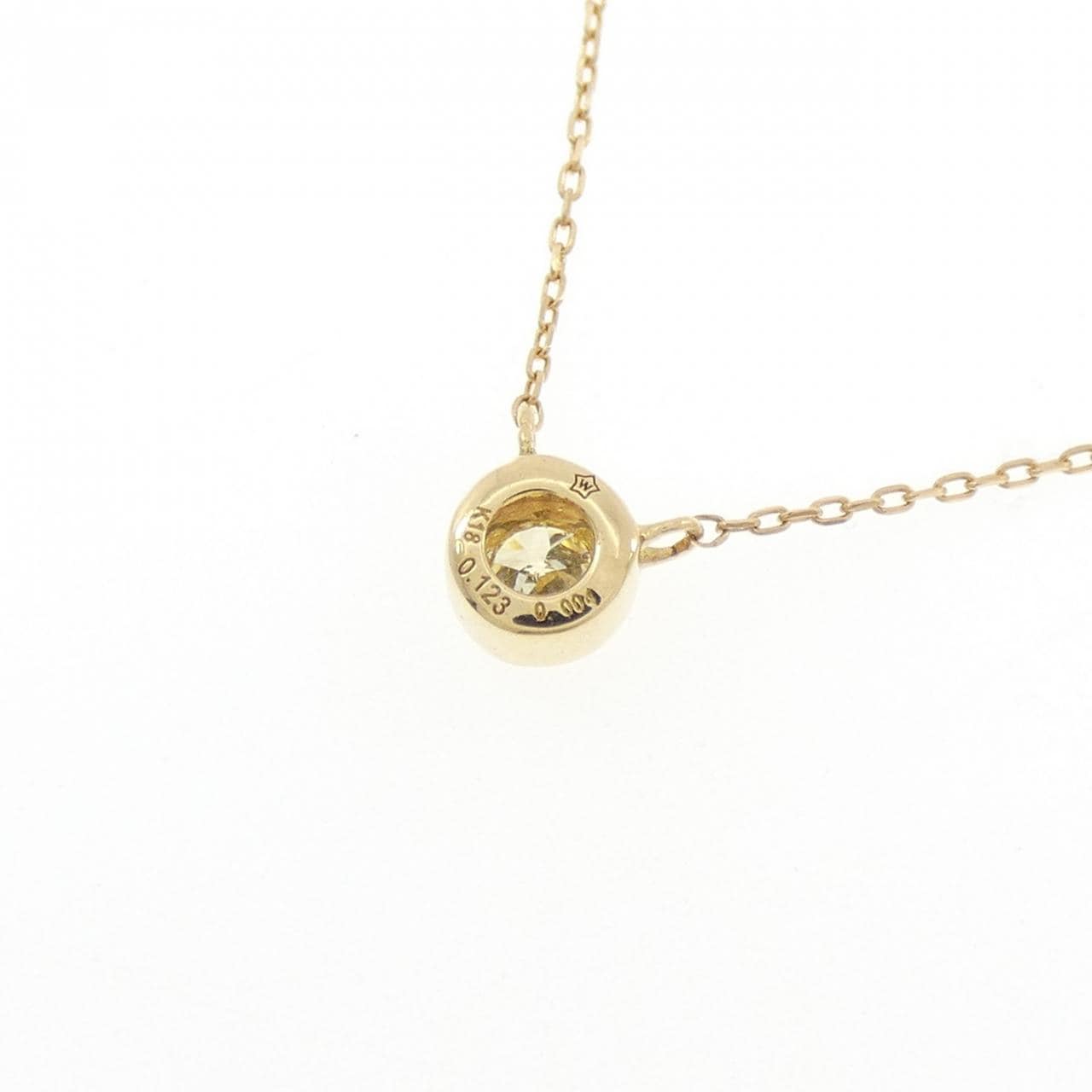 フェスタリア ダイヤモンド ネックレス 0.123CT