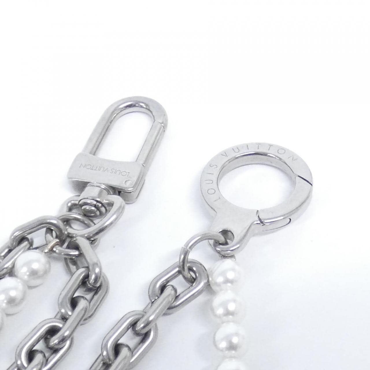 ルイヴィトン チェーン ベルト パール ミニ M03024 アクセサリーチェーン