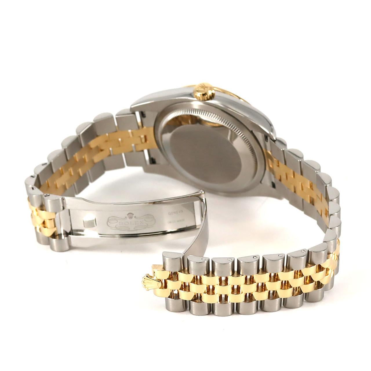 ロレックス デイトジャスト 116243G SSxYG 自動巻 ランダム番