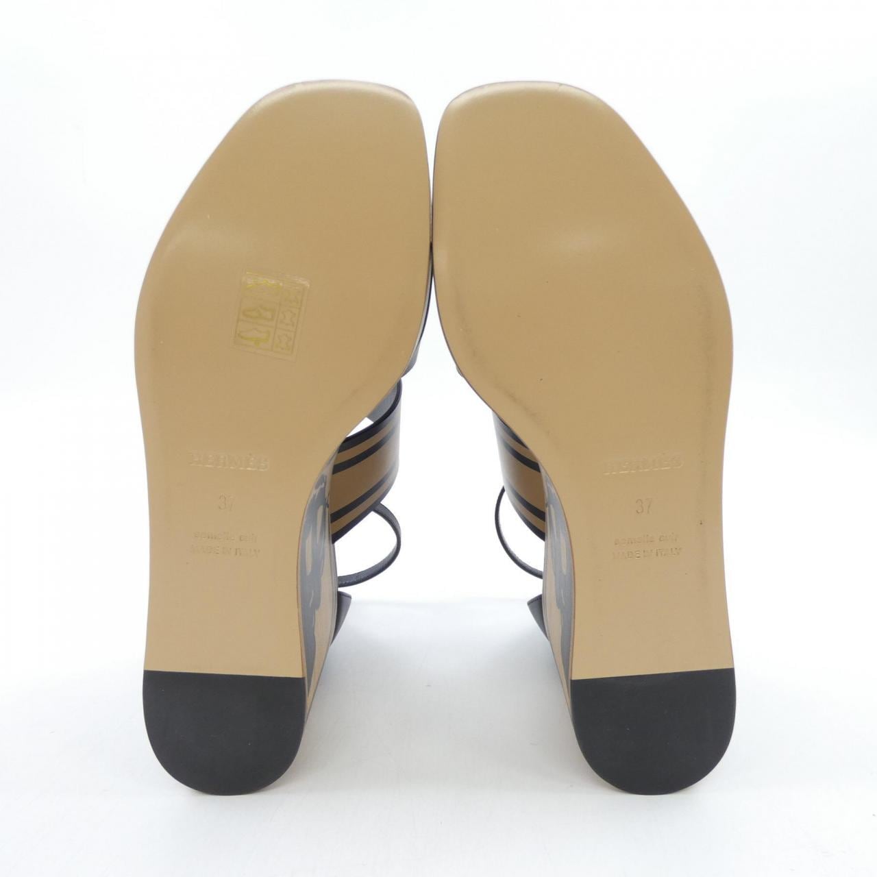エルメス HERMES カリス　ブリッドドゥガラカドリタトゥー 251192Z サンダル