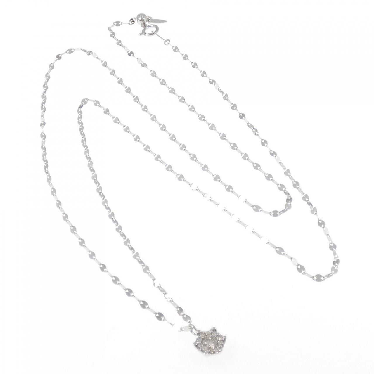 PT900/PT850 ダイヤモンド ネックレス 0.31CT